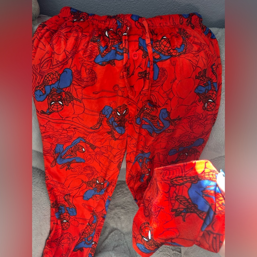 Spider-Man Pajama pants - Red and Blue